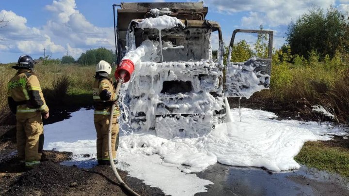 В Пильнинском районе сгорел водитель самосвала В Пильнинском районе сгорел водитель самосвала