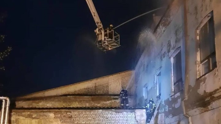 В Ивановской области на пожаре в здании фабрики 3 апреля погиб человек