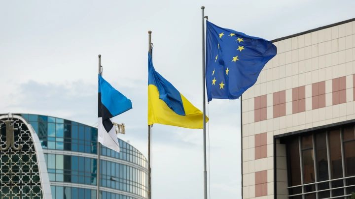 В Эстонии предложили запретить флаг Украины вне протокольных мероприятий