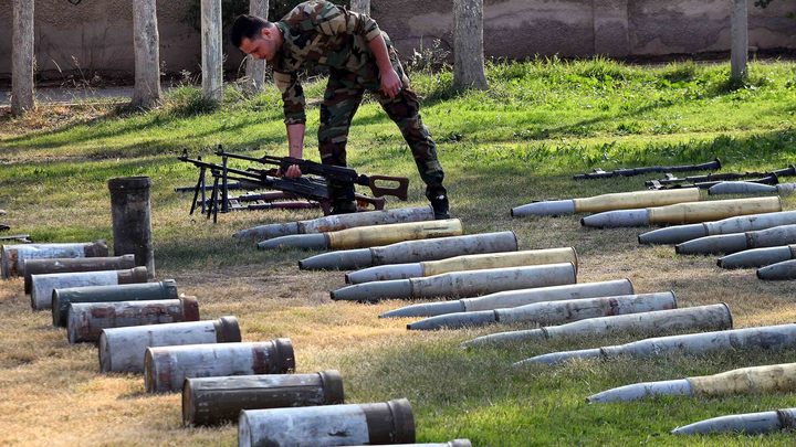 Террористы на БМП и танках снова атаковали военных сирийской армии