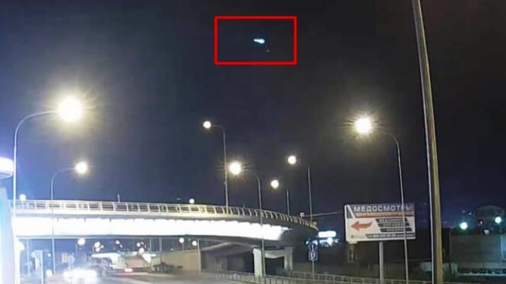 Над Сочи пролетел метеорит