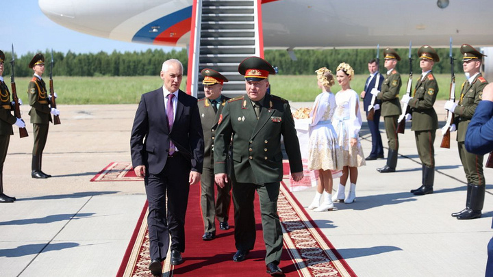 Вслед за Путиным в Минск прибыл новый министр обороны России Белоусов