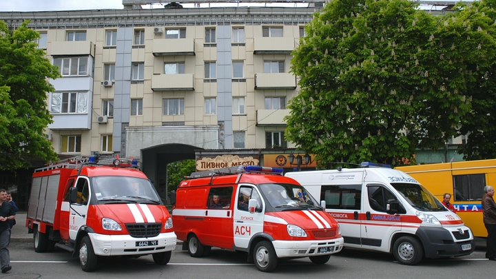 Второй взрыв в Луганске был направлен на медиков и представителей спецслужб