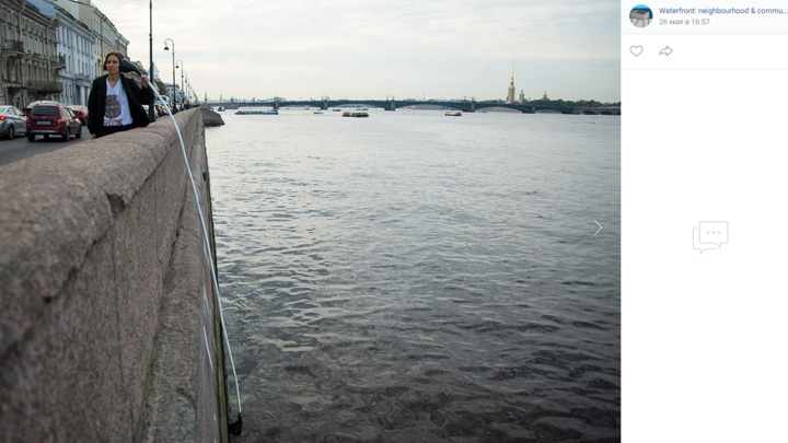 В Петербурге установили специальный «водофон» для прослушивания плеска волн Невы