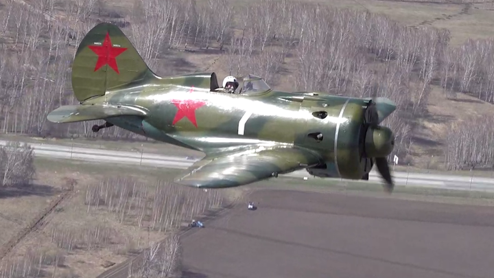 В Новосибирске на параде Победы пролетит легендарный истребитель И-16
