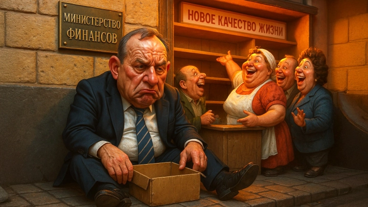 Минфин России копит деньги и занимает под 16%. Где логика?