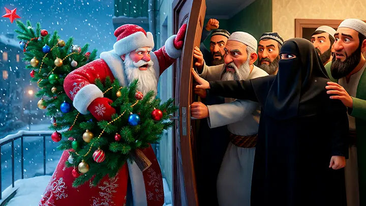 Ёлка в подъезде? Штраф 300 тысяч. Диаспоры празднуют победу: Спасибо мэру, угодил! Разбираться придётся Жоге