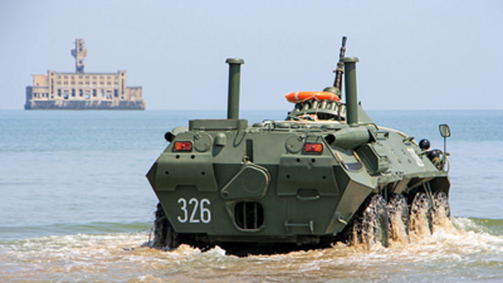 Боец ВСУ: не все украинские морпехи умеют плавать