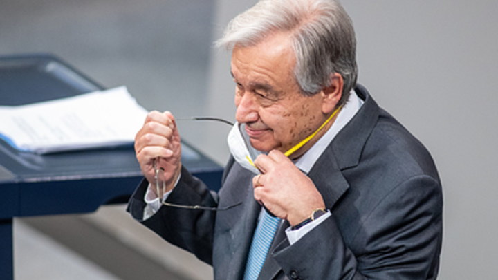 Генсек ООН прописал всему миру в пандемию рецепт кота Леопольда