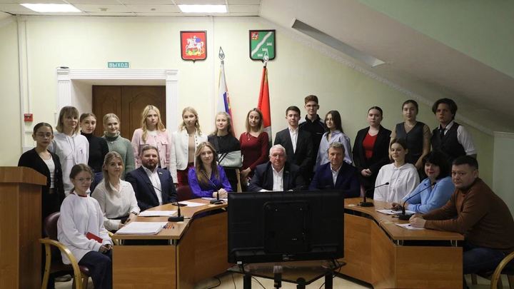 В Наро-Фоминском округе стартовала работа нового состава Молодёжного парламента