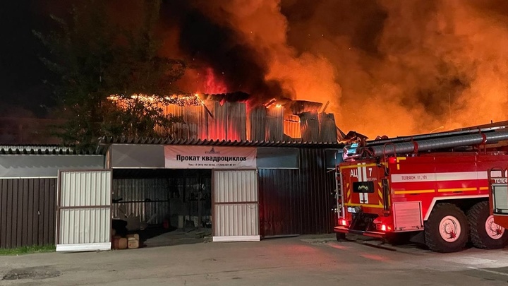 Пожар в Видном в ночь на 4 сентября – что горело