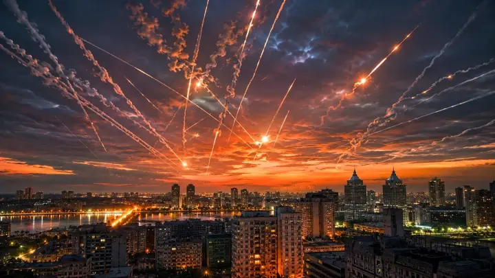 Жители Ростова-на-Дону рассказали о ночном бое ПВО с беспилотниками ВСУ: было громко