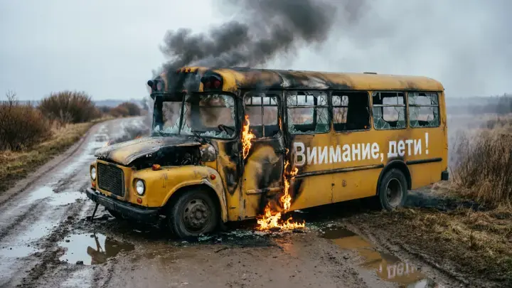 Боженька нас сберёг, а её — нет: беременная женщина погибла под обломками автобуса с детьми