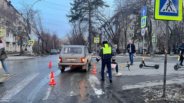 Первое в сезоне ДТП с самокатом произошло в Екатеринбурге