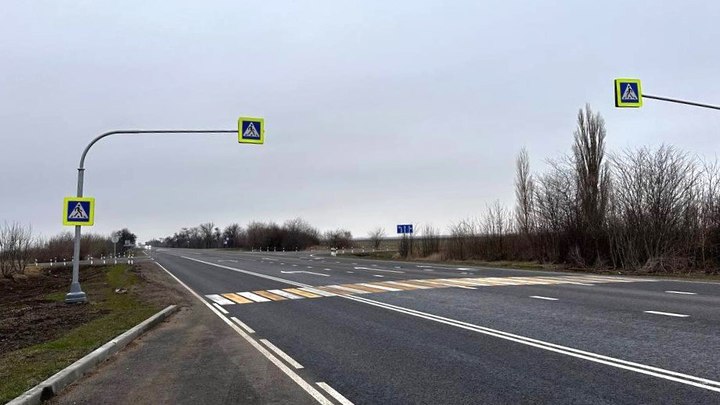 Дорожники восстановили трассу из Ростовской области в Крым