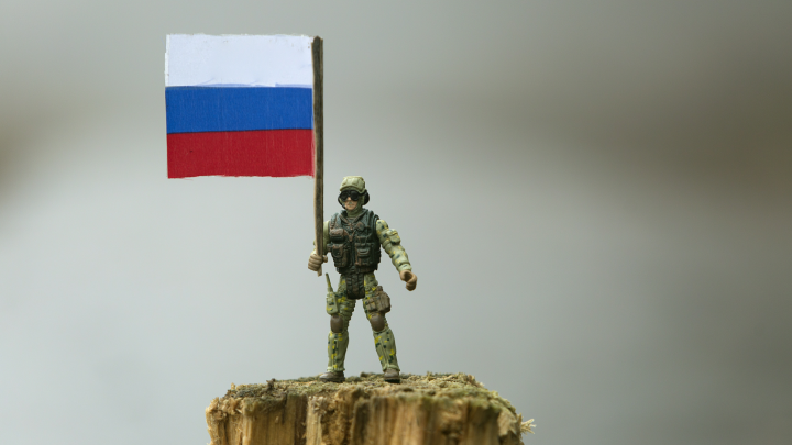 Над администрацией Купянска Харьковской области подняли флаг России