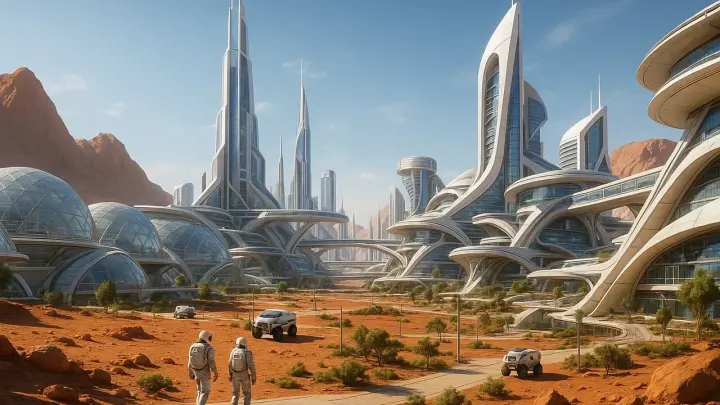 «Какая-то форма жизни есть»: космонавт Волков высказался о наличии жизни на Марсе