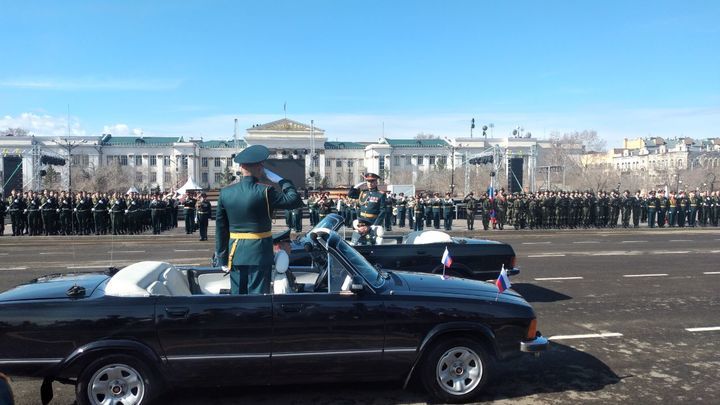 Забайкалье вновь готовится к параду Победы