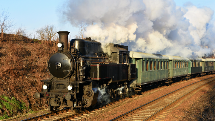 Инженер из Петербурга сделал невозможное: Железная дорога на дачном участке. Настоящий паровоз и вагоны – куда и кого они везут?