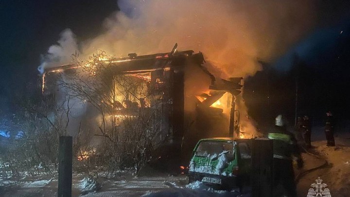 На Бору заживо сгорели женщина и ребёнок