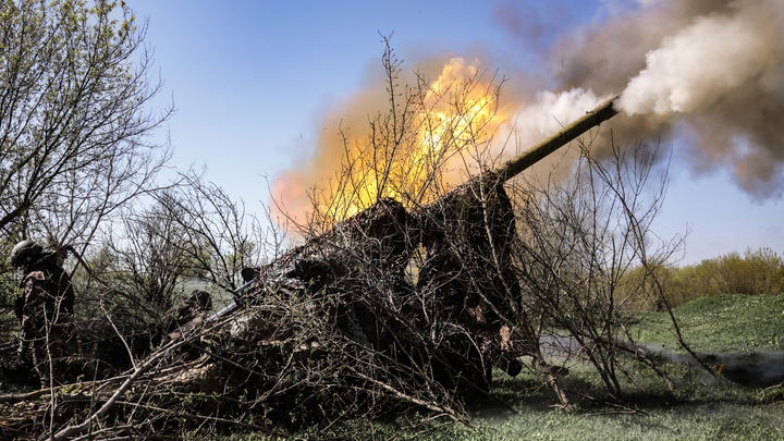 ВС России ликвидировали САУ Акация и гаубицу Д-30 ВСУ на Херсонщине