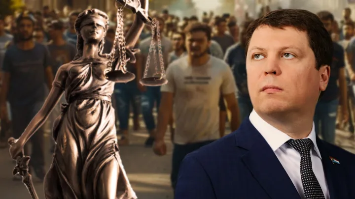 Депутата Матвеева хотят снять с выборов в Госдуму из-за фотографий и шрифтов
