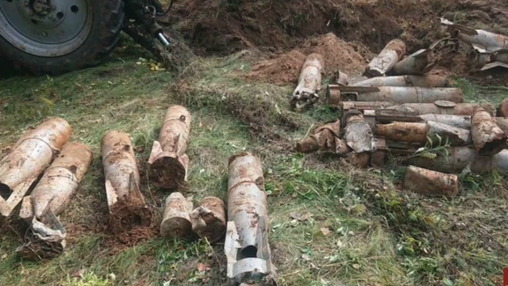 На юге Челябинской области в лесу нашли 17 авиационных бомб