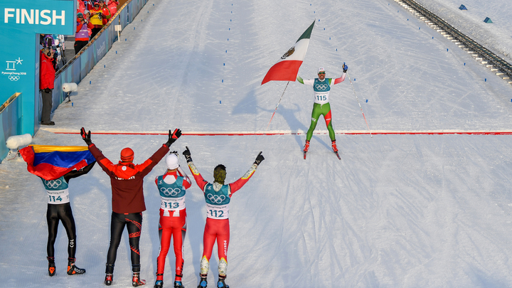 Мексиканский лыжник финишировал последним, но стал героем ОИ