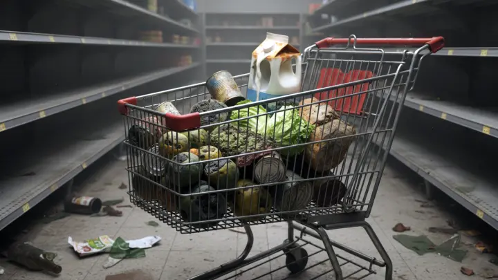 Украинские СМИ сообщили о дефиците продуктов в магазинах Киева и Львова