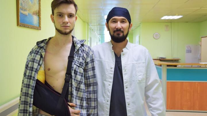 В Астане врачи спасли пациенту отделённую от плеча руку