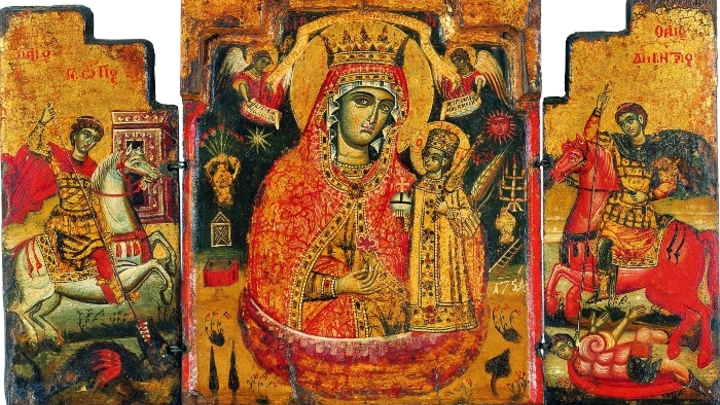 Икона Божией Матери Неувядаемый Цвет