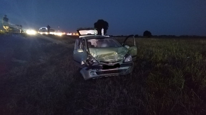 В Красноармейском районе три человека пострадали в ДТП на встречной полосе