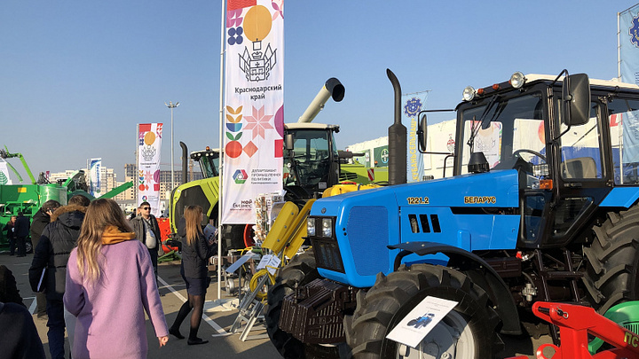 На промышленном стенде Кубани представят 40 видов техники и оборудования