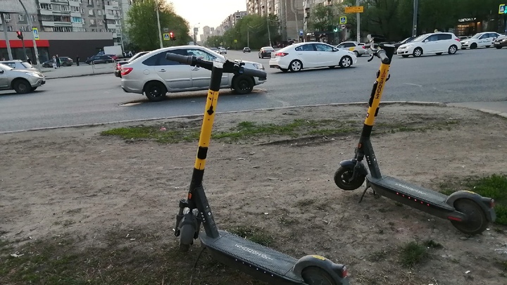 Челябинская ГИБДД высказала претензии сервисам проката электросамокатов