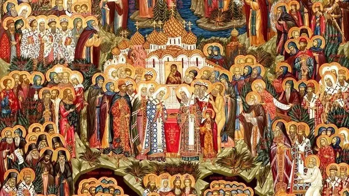 Ангелы Руси. Неделя Всех святых, в Земле Русской просиявших. Православный календарь на 14 июня