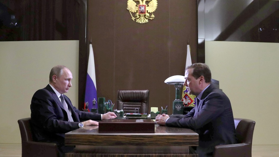 Кремль: Владимир Путин поздравил премьер-министра с днем рождения Кремль: Владимир Путин поздравил премьер-министра с днем рождения