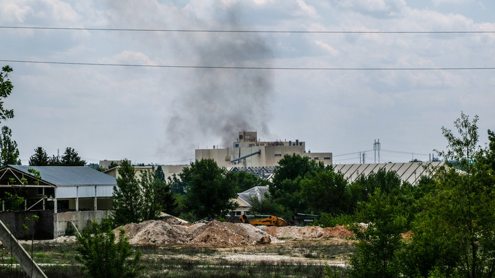 Американские журналисты попали под обстрел под Херсоном
