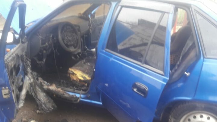 В Ростовской области в сгоревшем автомобиле обнаружено тело женщины