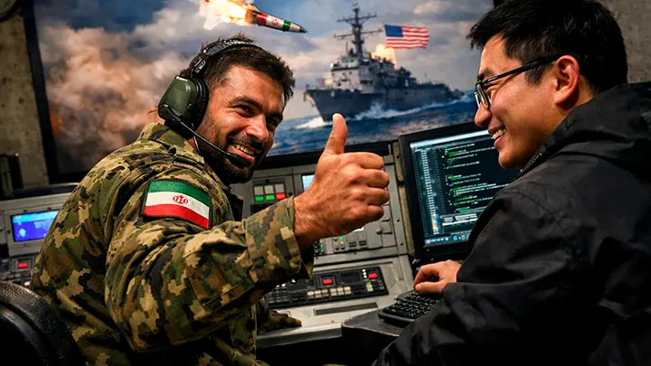 Спецвойска товарища Си размазали США. Позор Трампа в Иране предсказал один чёткий снимок