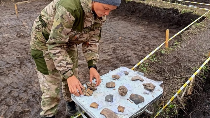 В Самарской области на раскопках грунтового могильника найдены уникальные исторические артефакты