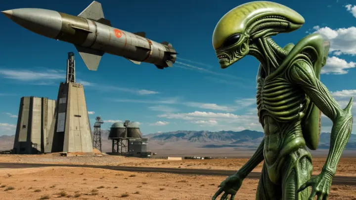 Инопланетяне нажали на стоп: 20 ядерных ракет США мгновенно превратились в груду металла