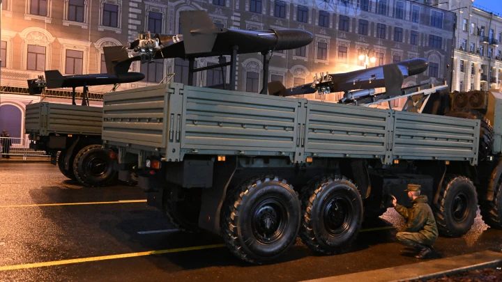 Новое русское оружие: Реактивные беспилотники Герань-3 атаковали вражеские цели в Одессе и Харькове