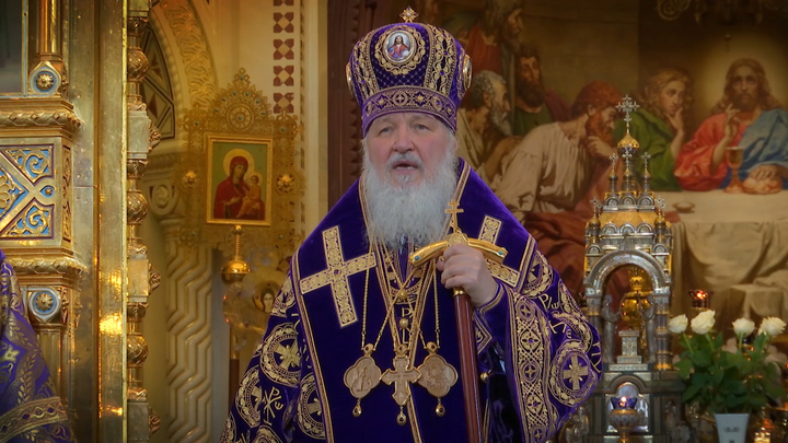 Путин наградил Патриарха Кирилла орденом Святого апостола Андрея Первозванного