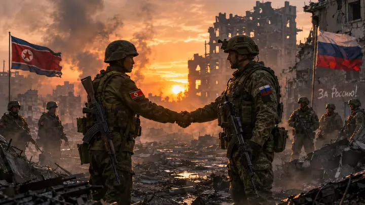 10 тысяч львов Кима снова придут на помощь России: Полковник Чернов узнал подробности визита главы КНДР в Кремль