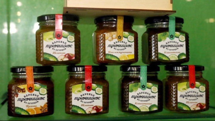 В Подмосковье выпустили 4000 банок варенья из луховицких огурцов: где купить деликатес