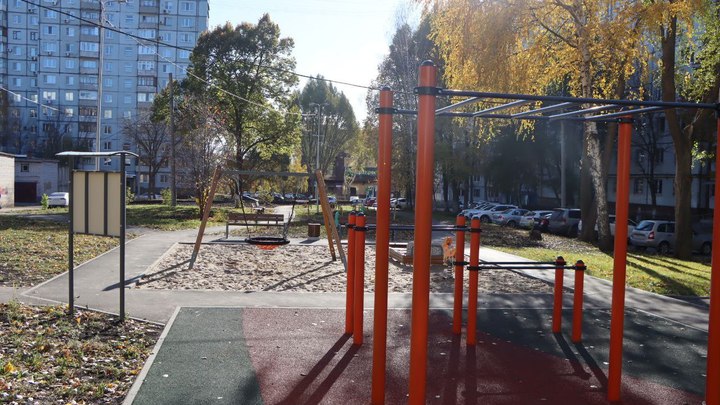 В Самаре завершили благоустройство дворовой территории на ул. Стара-Загора