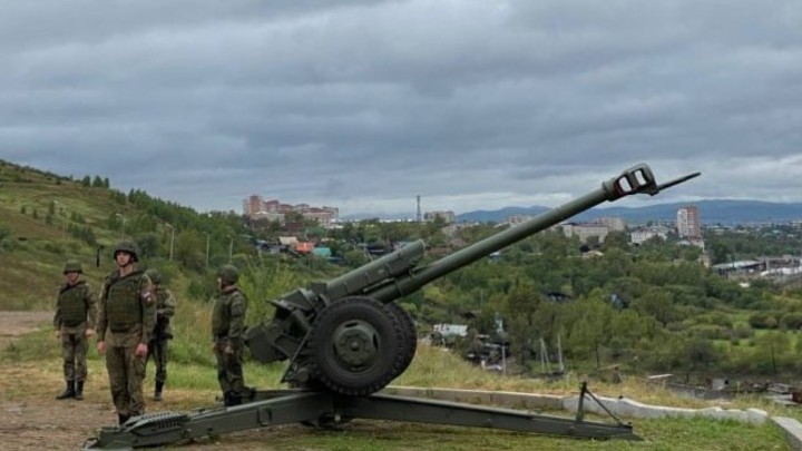 Три выстрела из гаубицы прогремят в Чите в День России