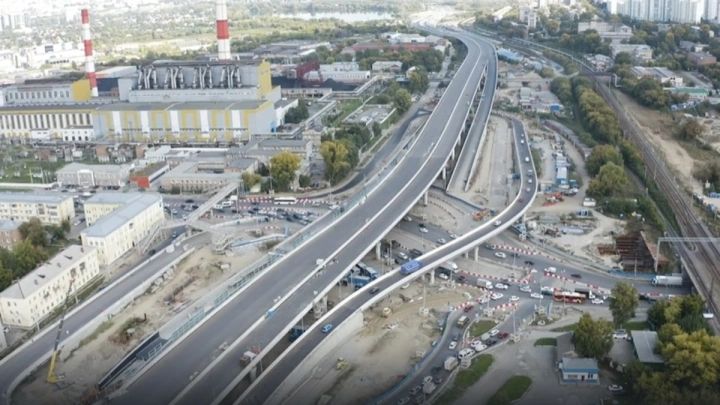 Автомобилисты в Новосибирске тестируют развязки четвёртого моста