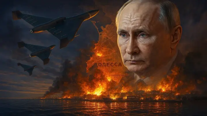 Карта уже с Одессой?: За спиной у Путина на прямой линии заметили загадку