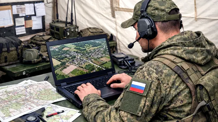 Русские учёные создали патрон с краской против FPV-дронов